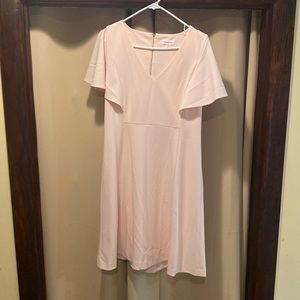 Calvin Klein blush dress